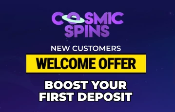cosmic spins promo welcome uk